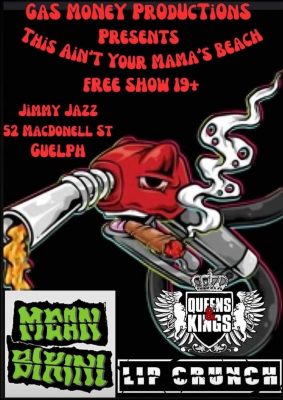 Oct 16 '24 - Guelph — Gas Money Presents @ Jimmy Jazz