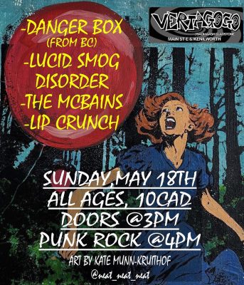 May 18 '25 - Hamilton — Outhouse Records @ Vertagogo