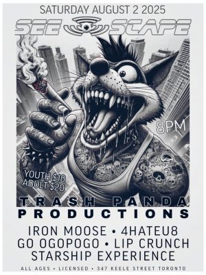 Aug 02 '25 - Toronto, ON — Trash Panda @ See Scape