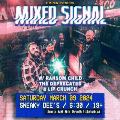 Mar 09 '24 - Toronto — A-Minor Presents @ Sneaky Dee's