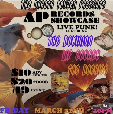 Mar 22 '24 - Toronto — @ The Dakota Tavern