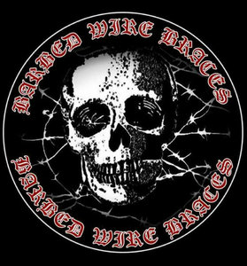 Barbed wire braces - logo via barbedwirebraces.bandcamp.com