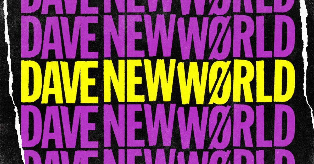 Dave new World - logo via davenewworld.com
