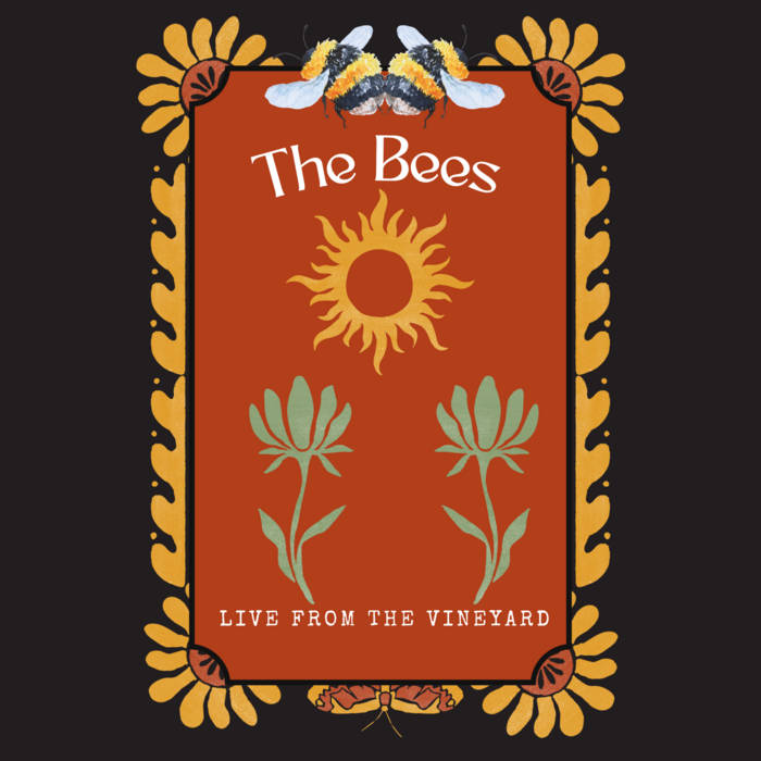 The Bees - logo via thebeesfolk.bandcamp.com